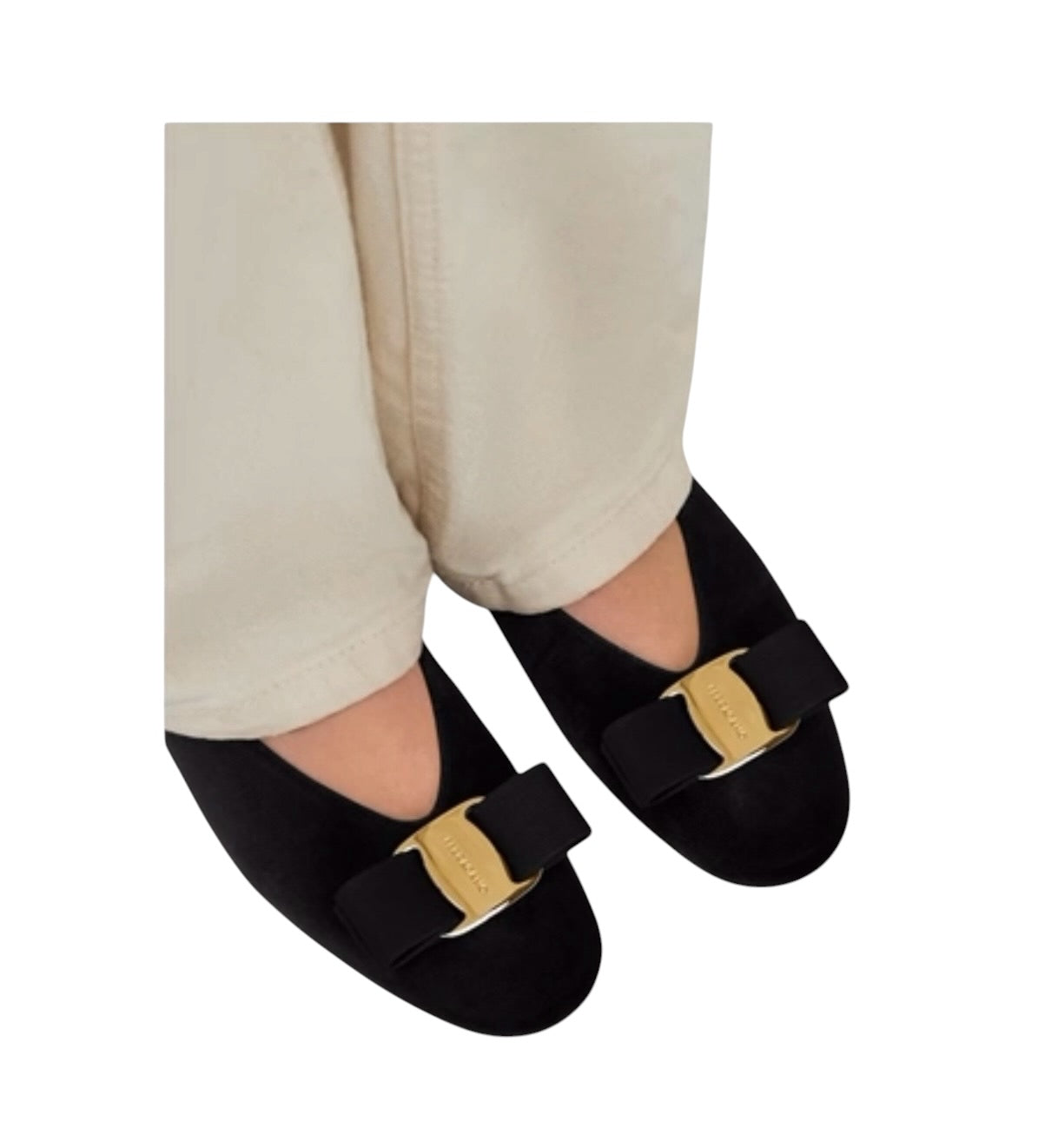 Ferragamo Vara Bow Ballet Flat