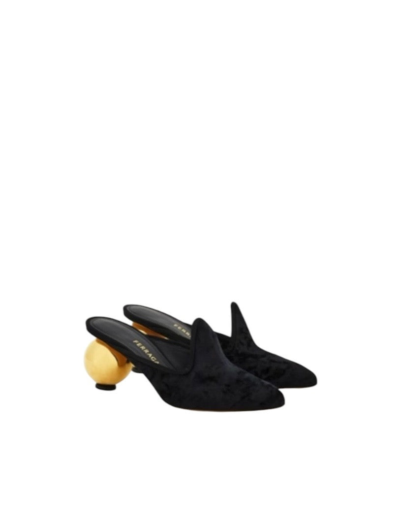 Ferragamo Spherical Heel Mule