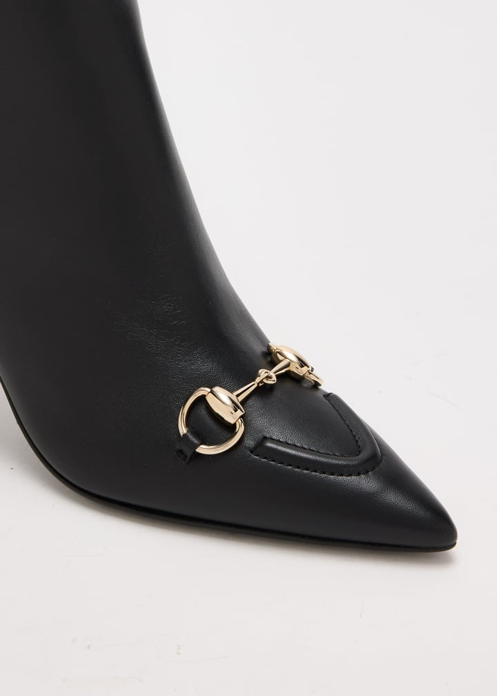 Gucci Horsebit Ankle Boots