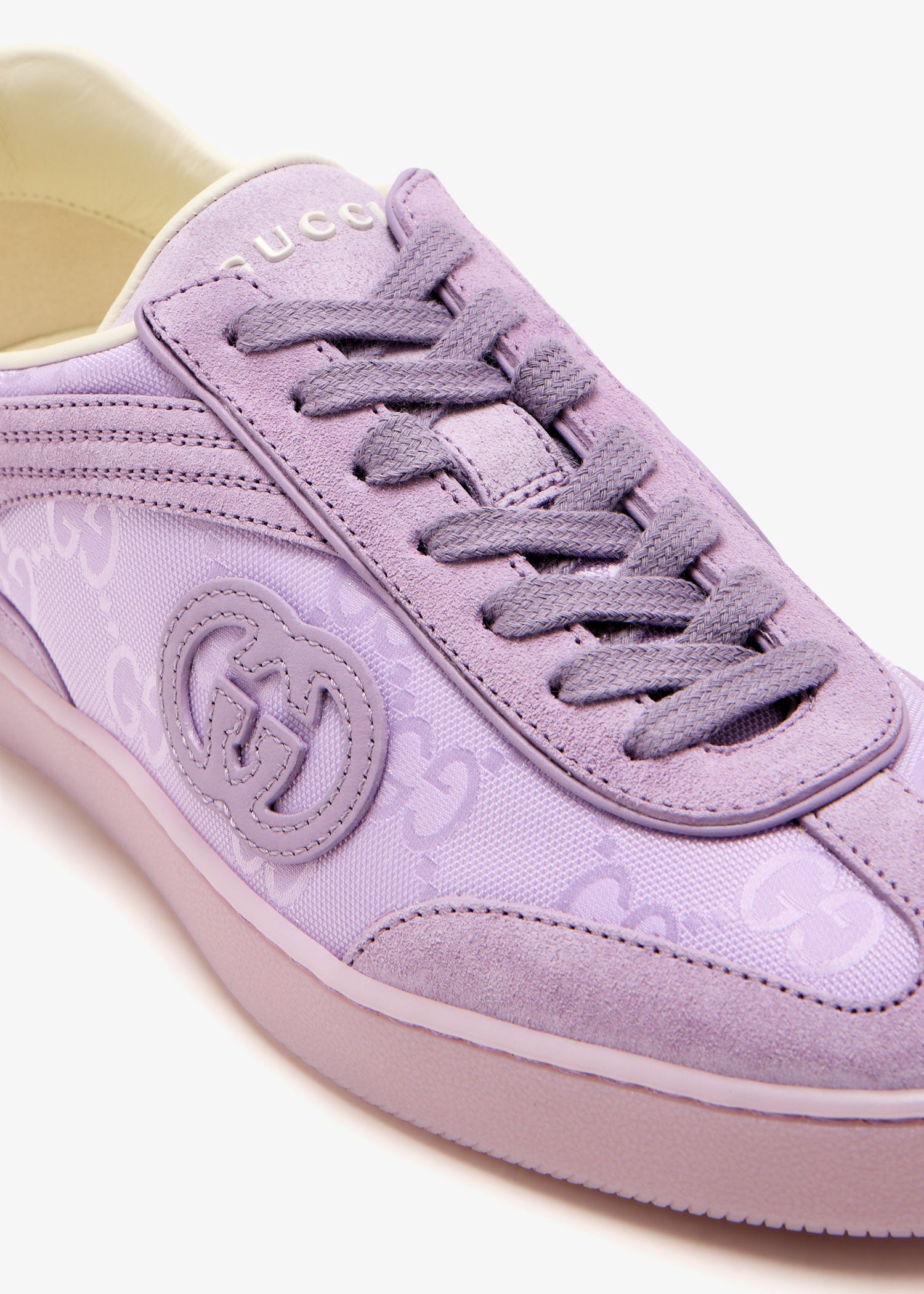 Gucci G75 Suede Sneakers