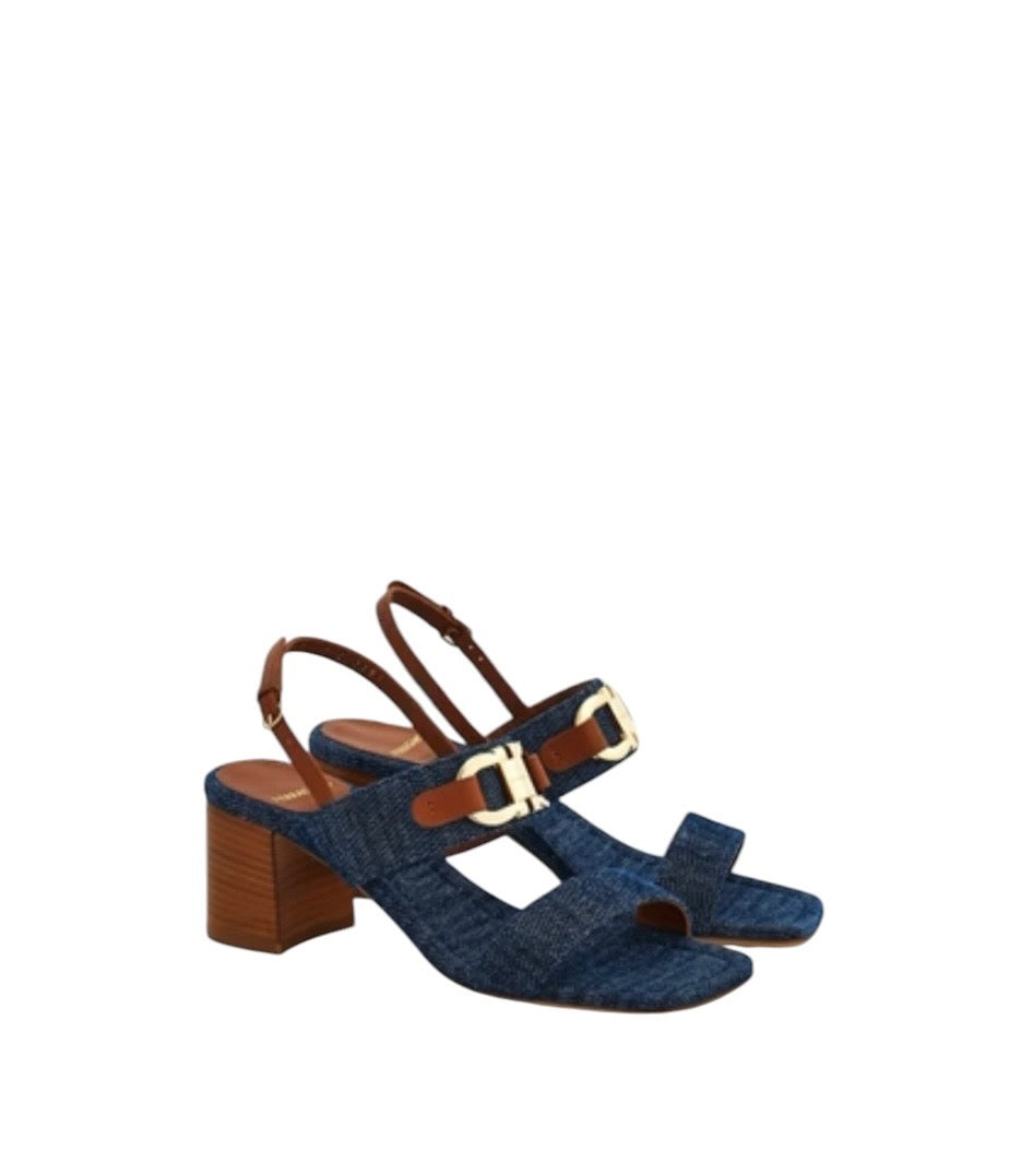 Ferragamo Gancini Ornament Sandal