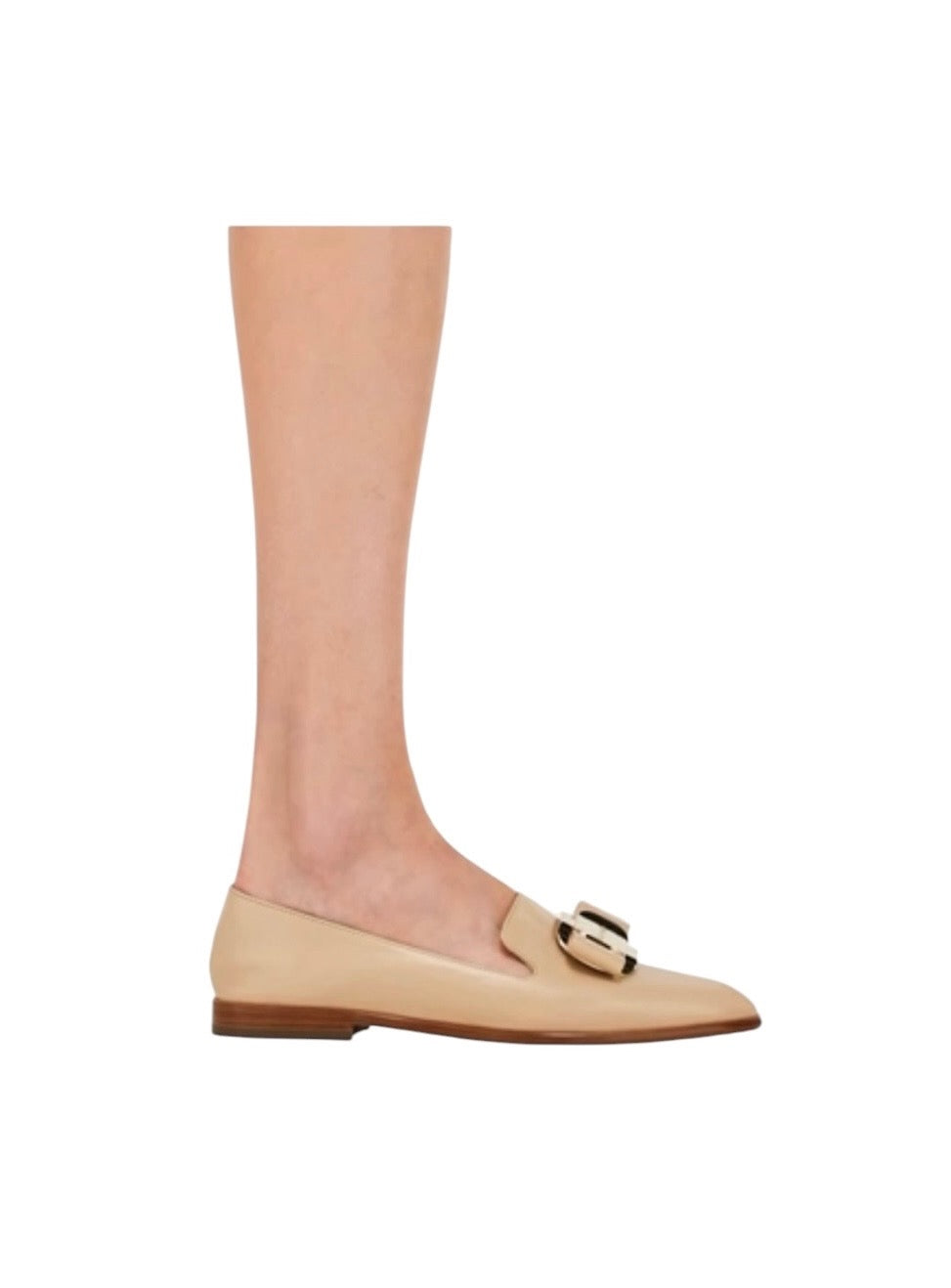 Ferragamo New Vara Plate Loafer
