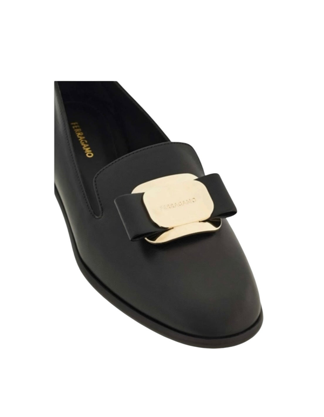 Ferragamo New Vara Plate Loafer