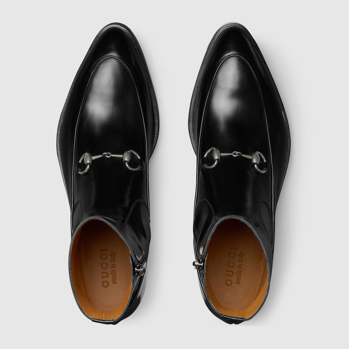 Gucci Horsebit Ankle Boots