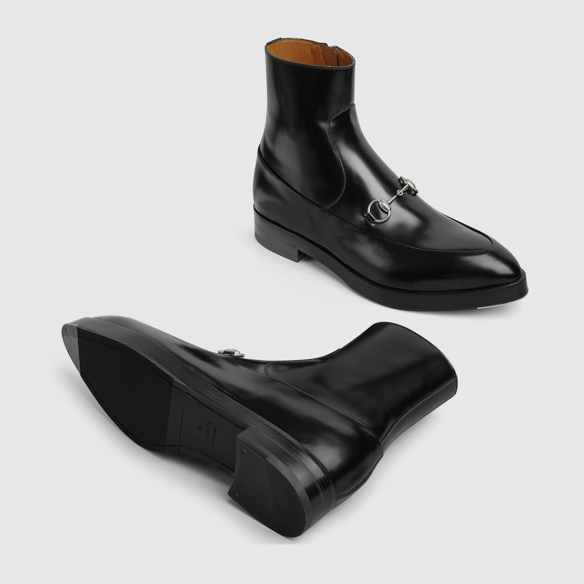 Gucci Horsebit Ankle Boots
