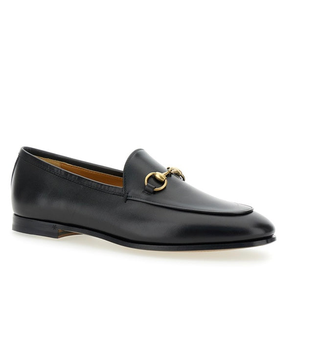 Gucci jordaan leather loafers