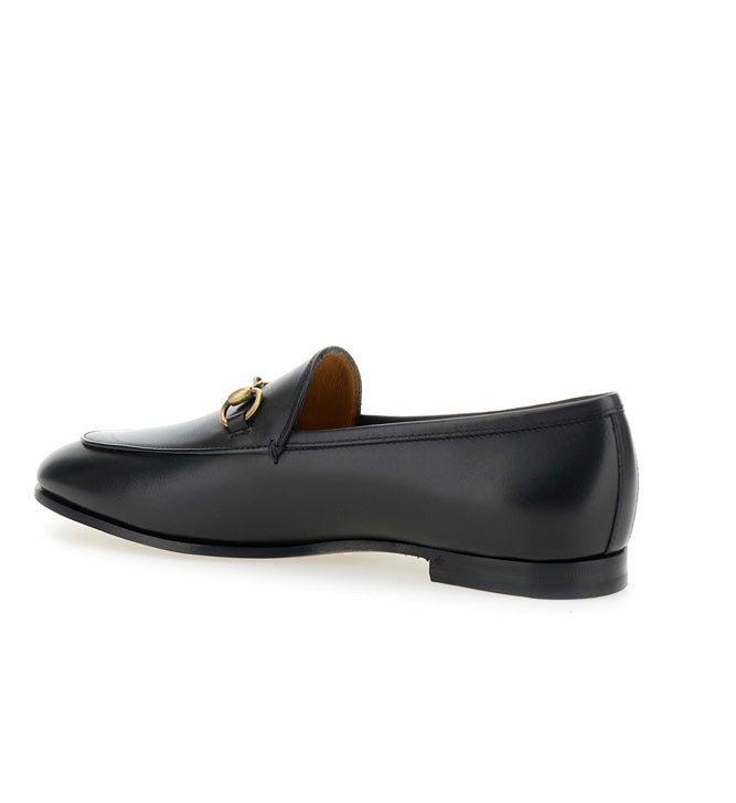 Gucci jordaan leather loafers