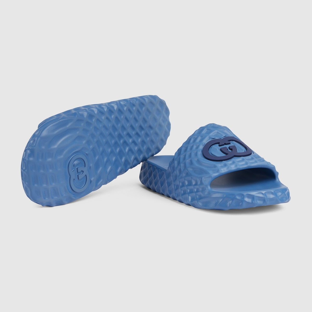 Gucci Interlocking G Rubber Slides