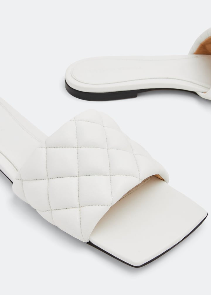 Bottega Veneta Padded Flat Sanddals