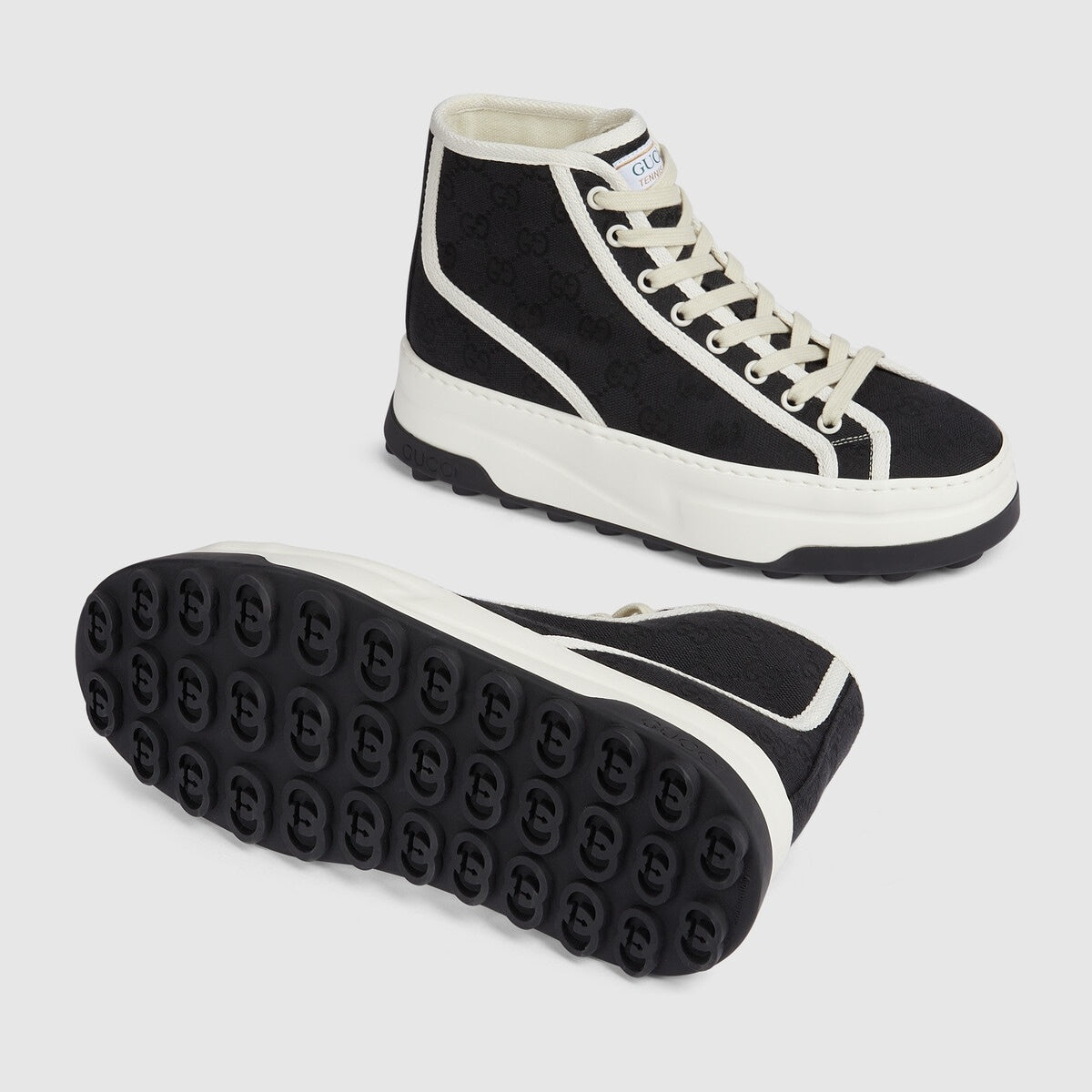 Gucci GG High Top Canvas Sneakers