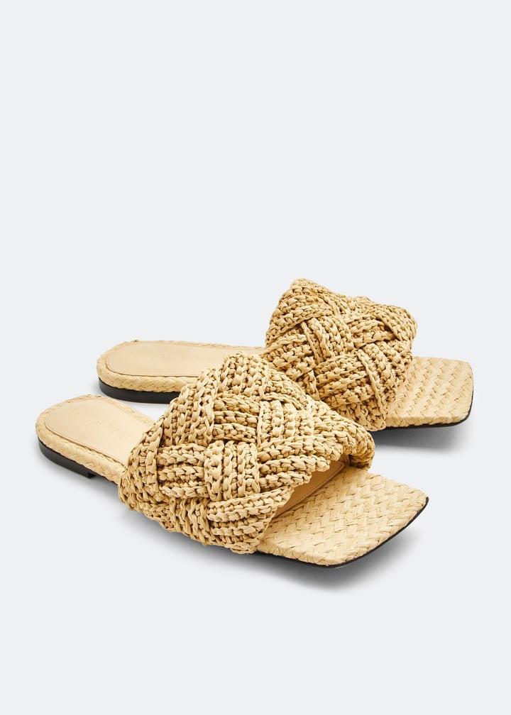 Bottega Veneta Lido Flat Sandals