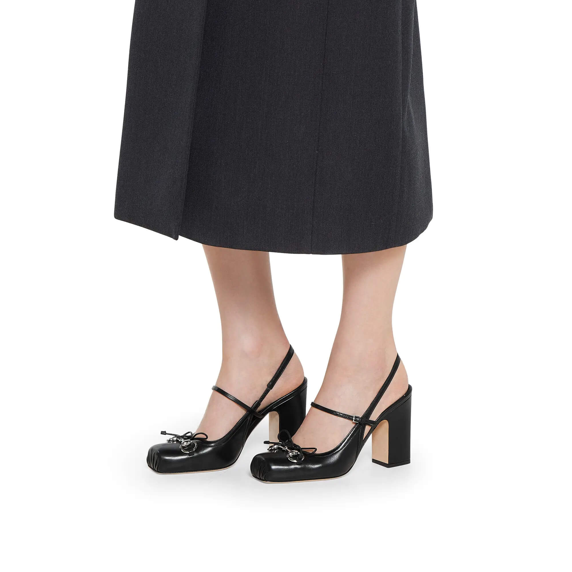 Gucci Horsebit Slingback Pumps