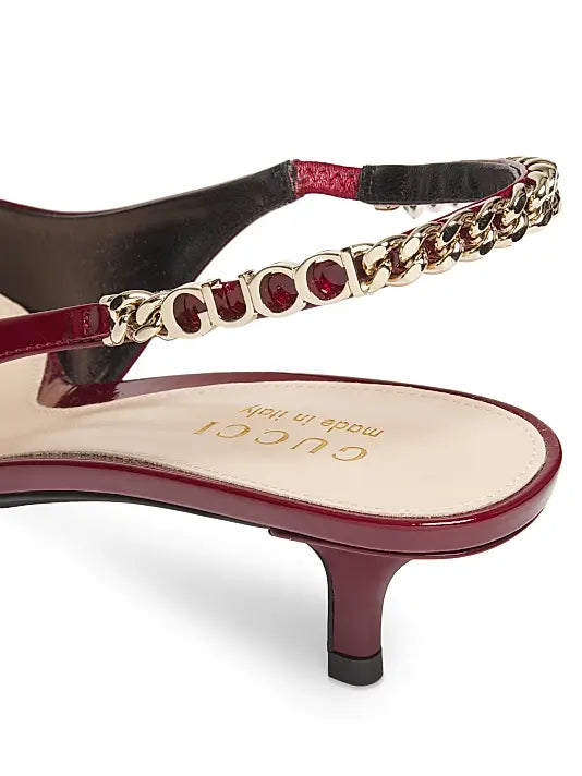 Gucci Signoria Slingback Pumps