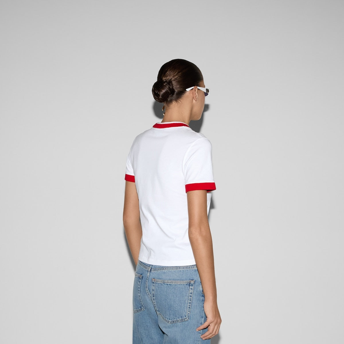 Gucci Interlocking G Cotton Jersey T-Shirt