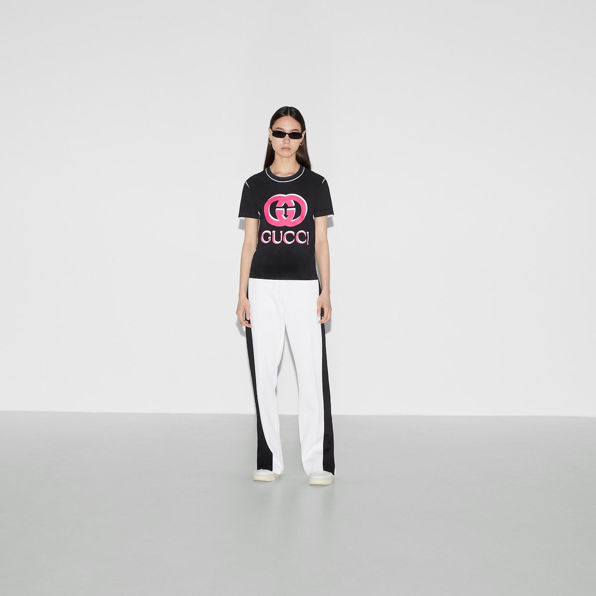 Gucci Printed Cotton Jersey T-Shirt