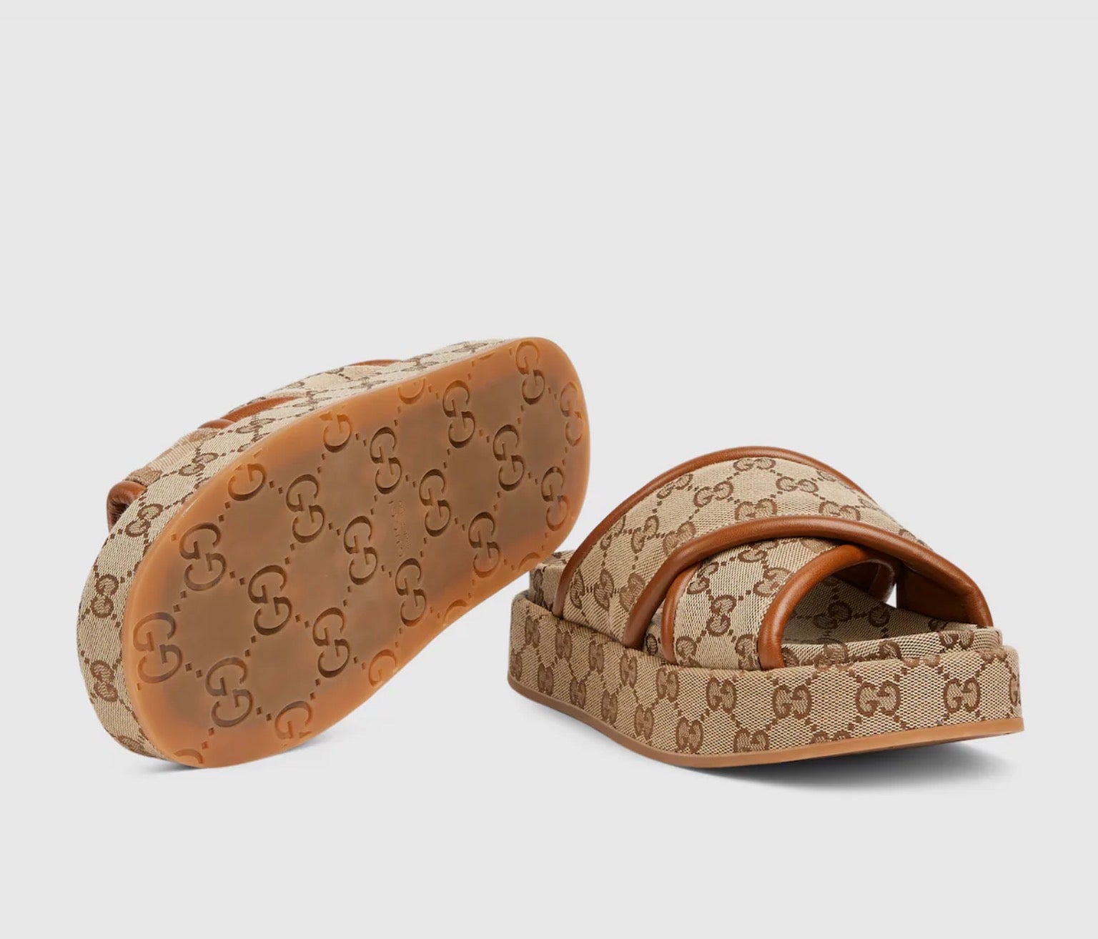 Gucci GG Original Platform Sandals