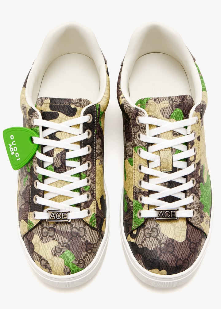 Gucci Ace Sneaker With Web