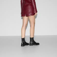 Gucci Slim Horsebit Ankle Boots