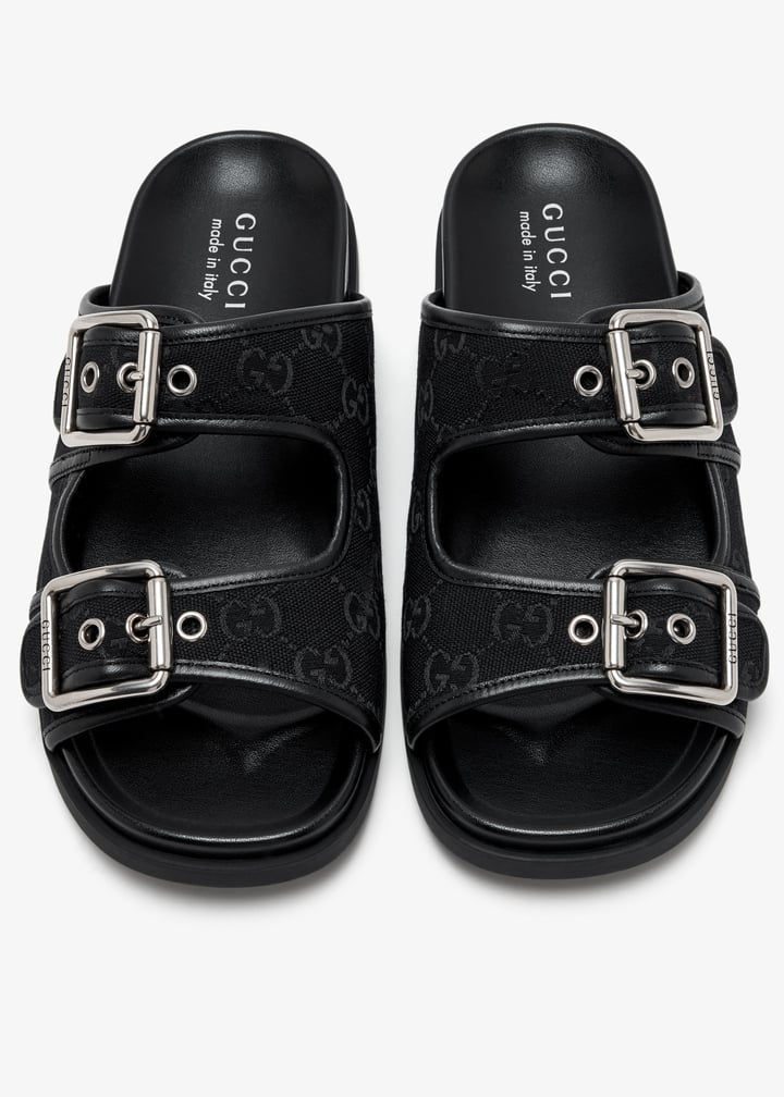 Gucci Slice Sandal With Buckles