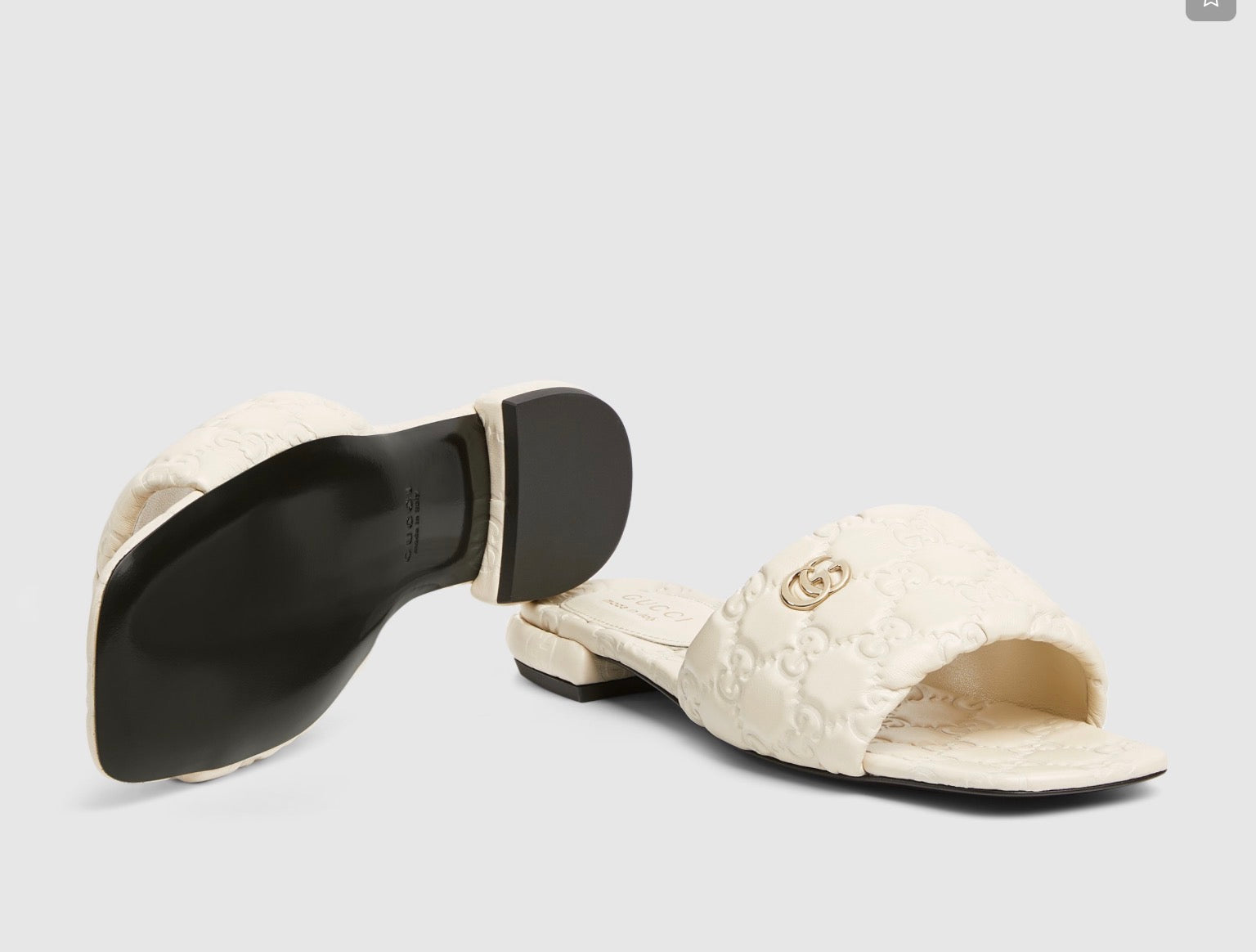 Gucci Double G Slide Sandals