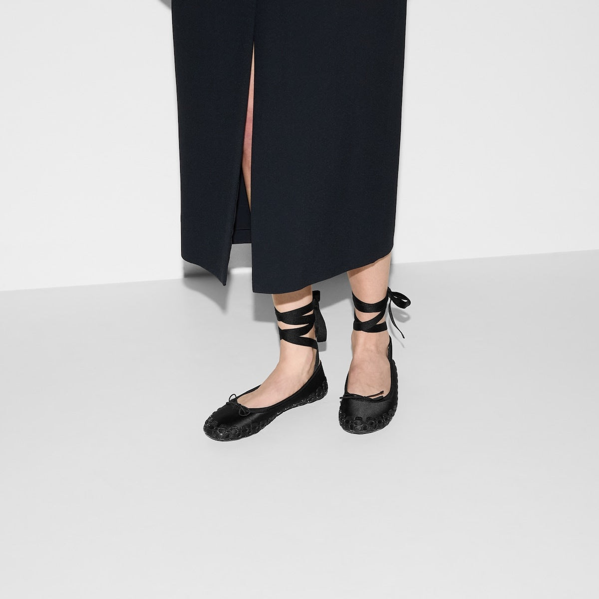 Gucci cub3d ballet flat