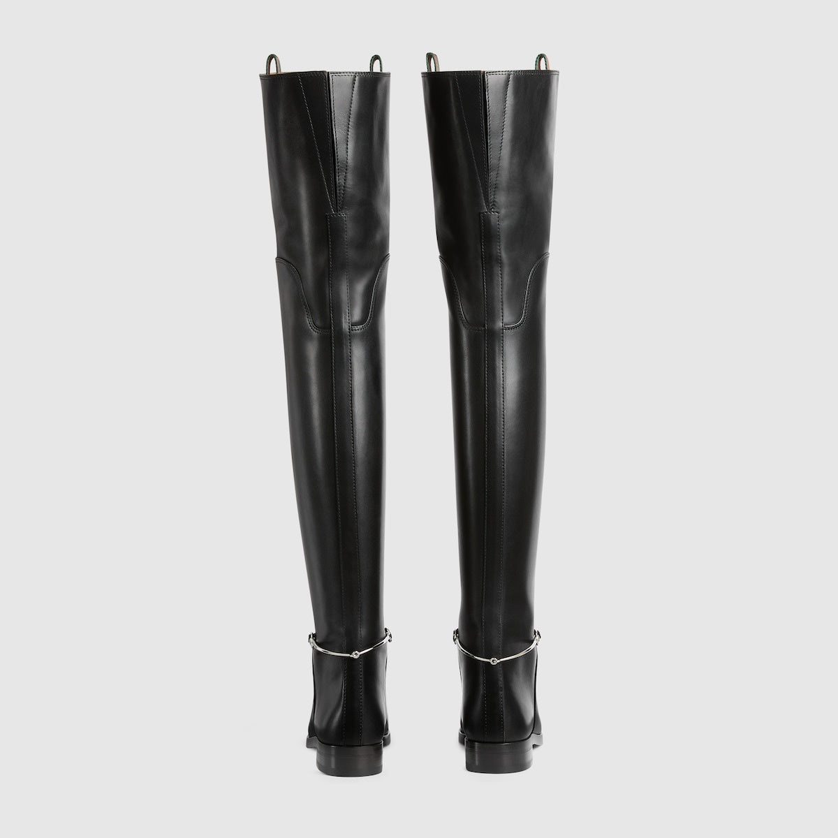 Gucci Slim Horsebit Knee High Boots