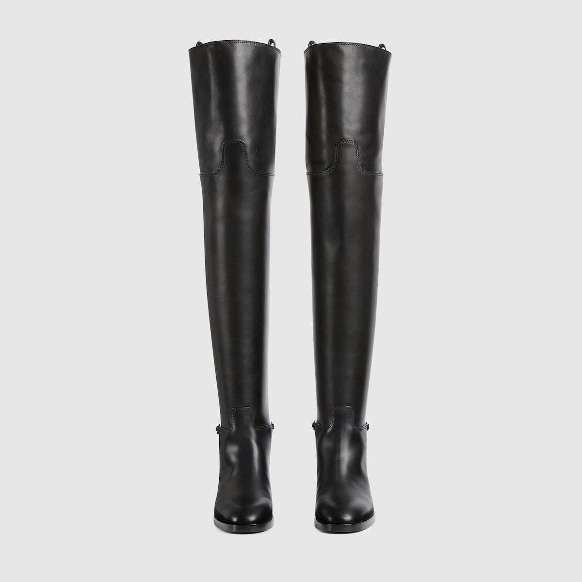 Gucci Slim Horsebit Knee High Boots