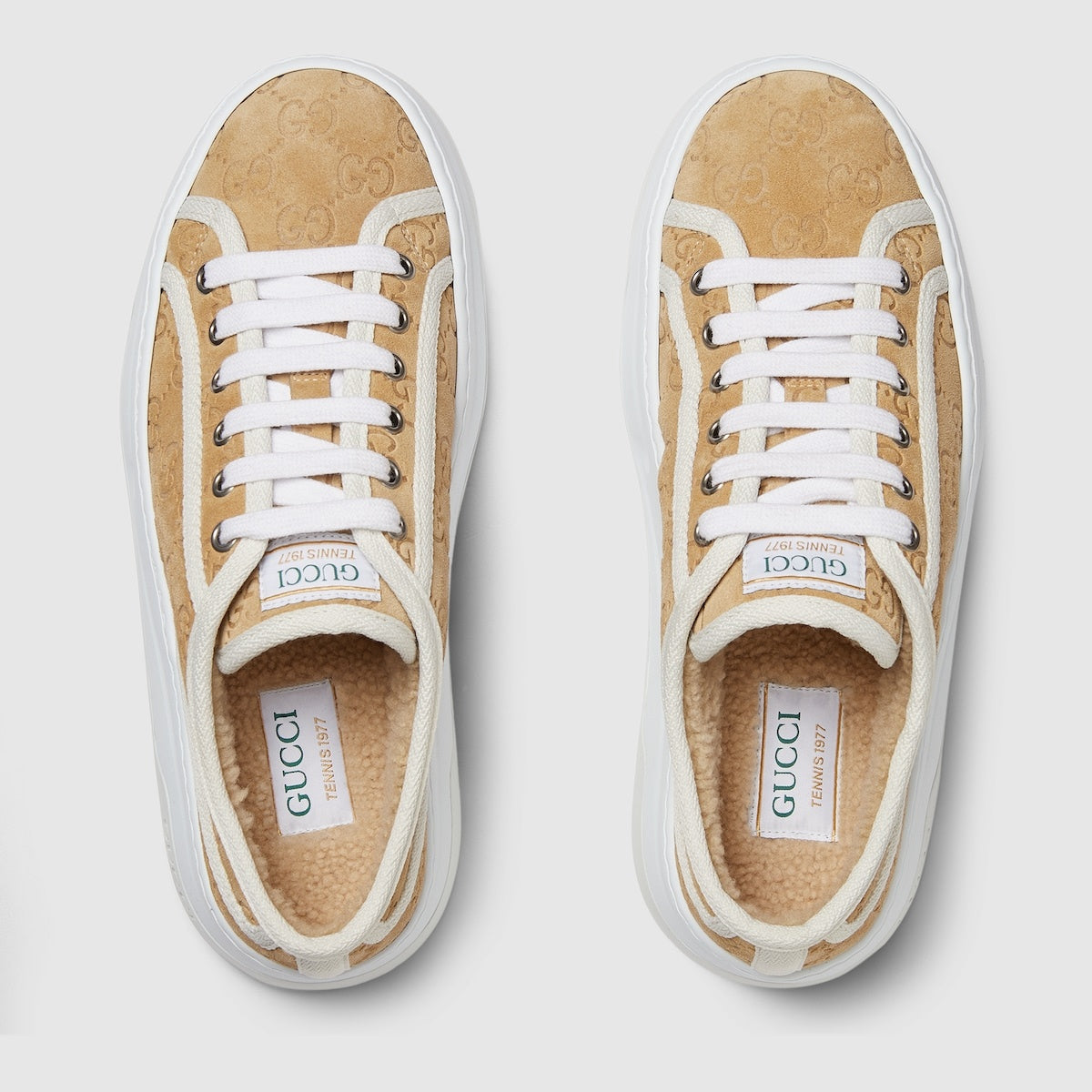 Gucci Tennis 1977 Wool Sneakers