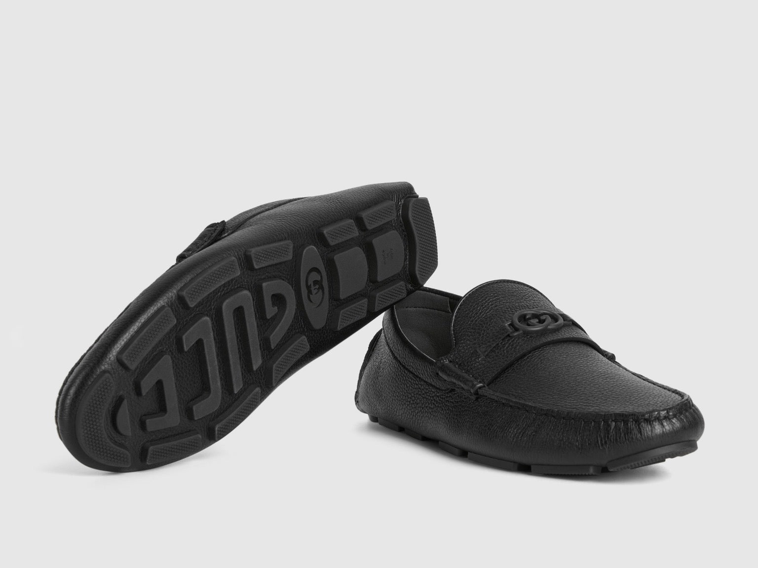 Gucci Interlocking G Driver Loafers