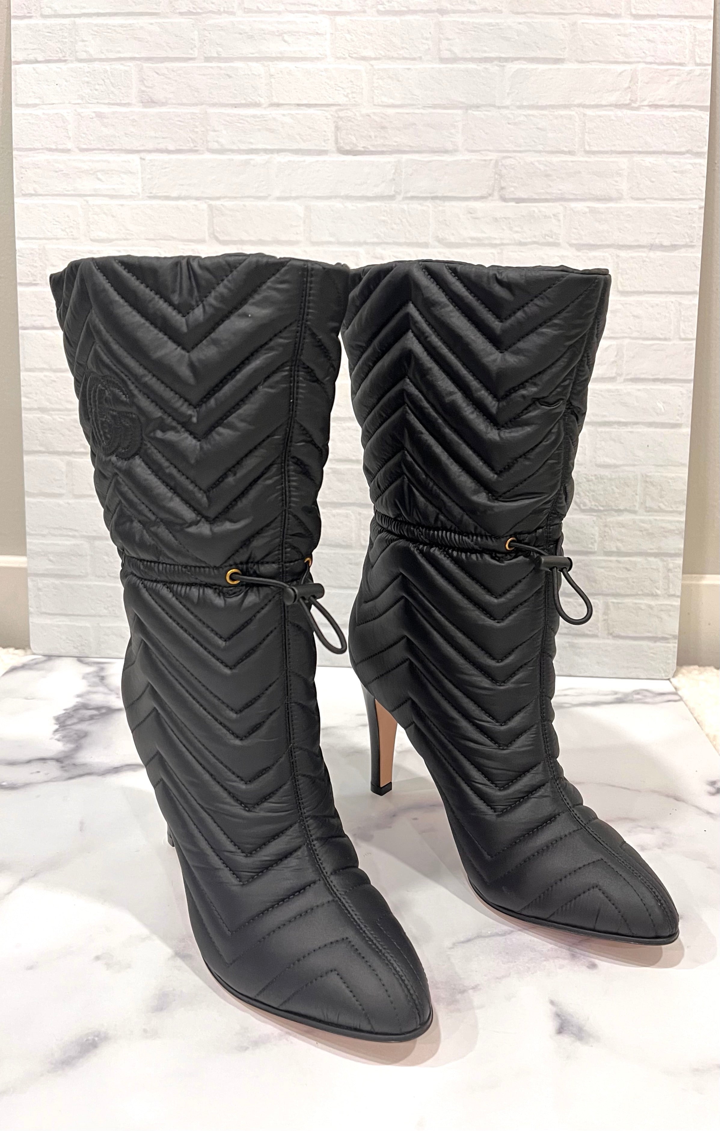 Gucci GG Matelasse Lightweight Boots