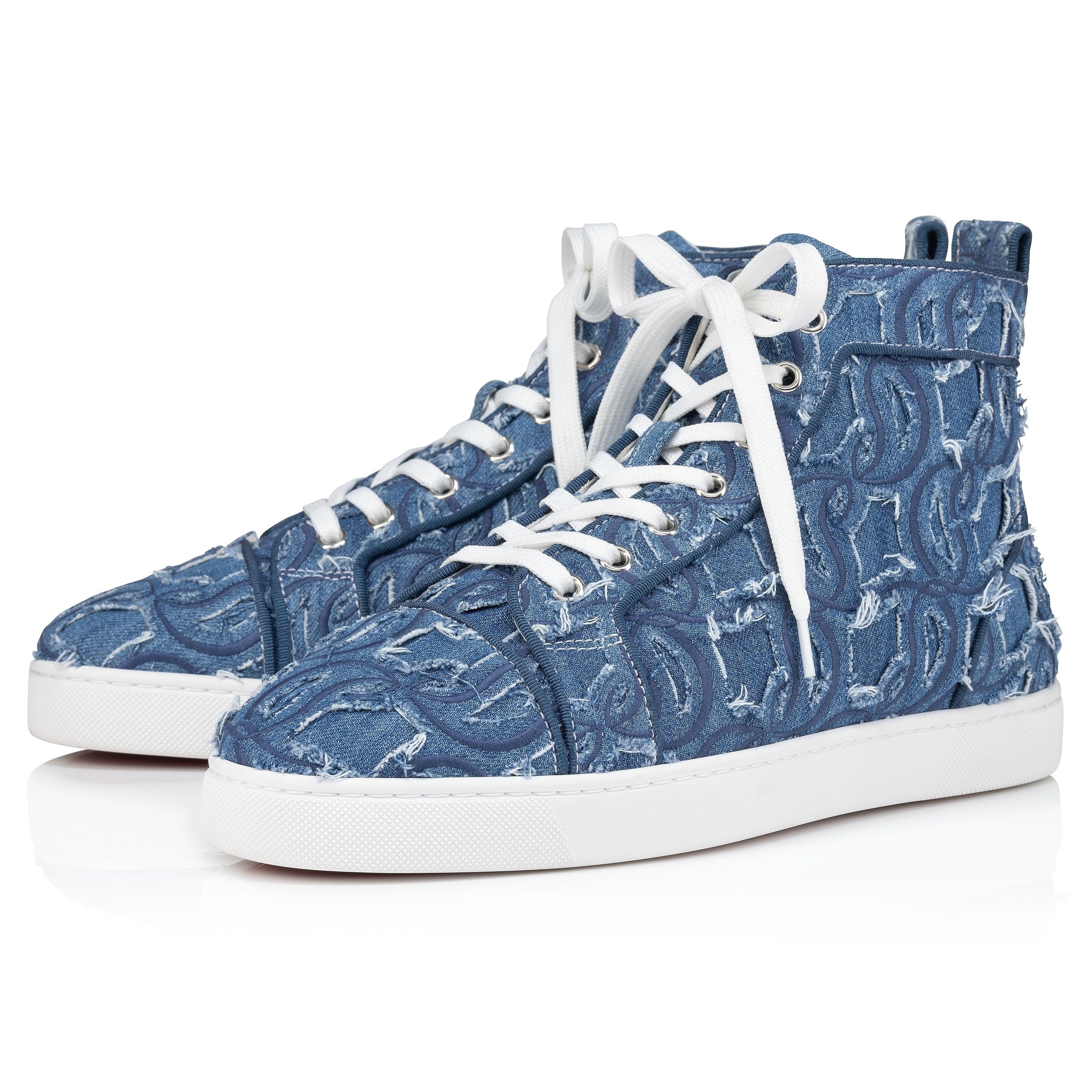 Christian Louboutin Louis Denim Sneakers