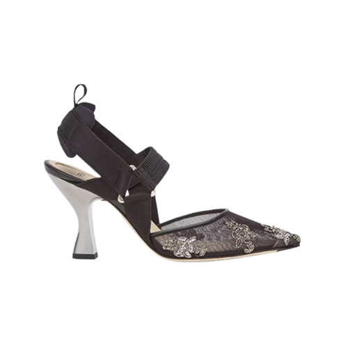 Fendi Colibri Slingback Pump