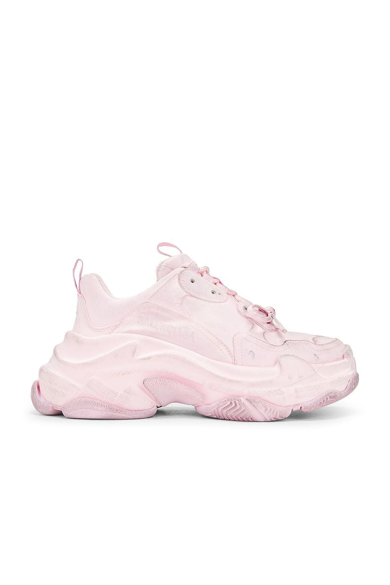 Balenciaga Triple S Satin Sneakers