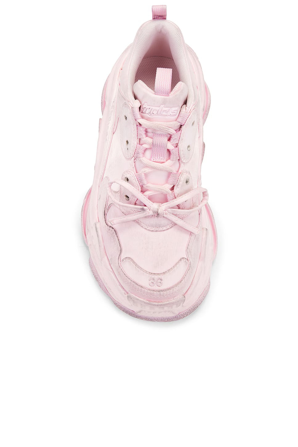 Balenciaga Triple S Satin Sneakers