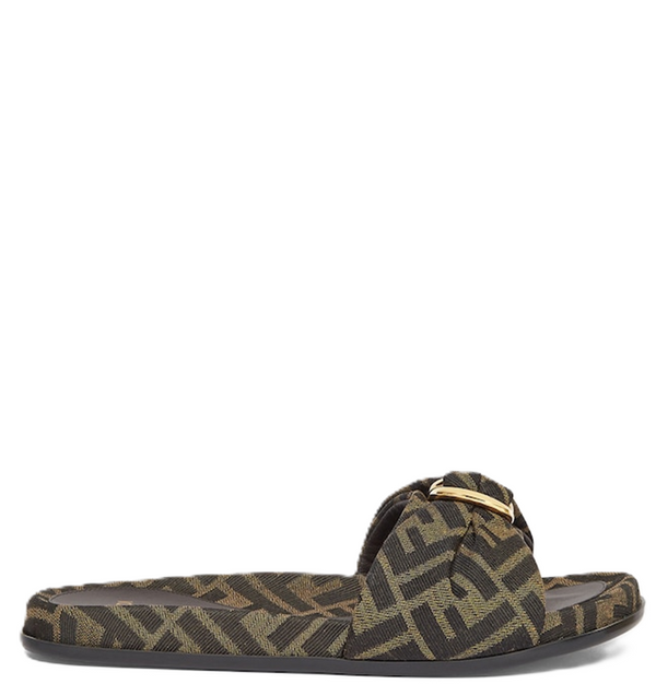 Fendi Feel FF Slide Sandals