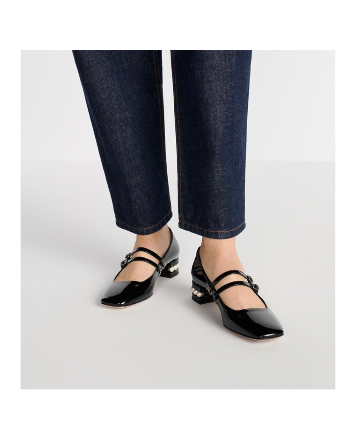 Dior Mary Jane Patent Pumps