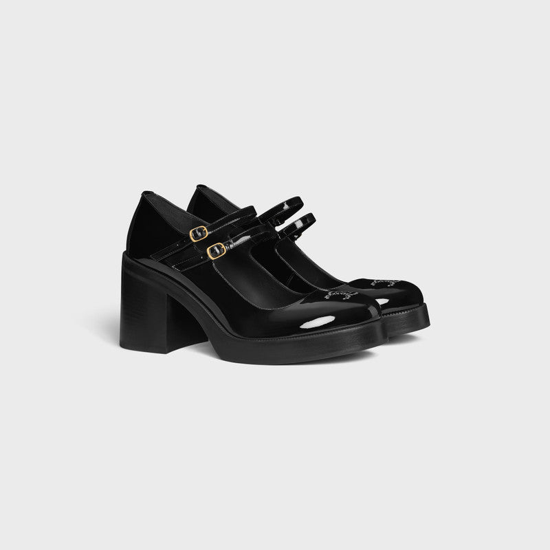 Celine Tess Babies Patent Pumps