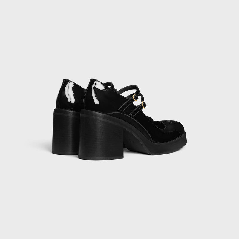 Celine Tess Babies Patent Pumps