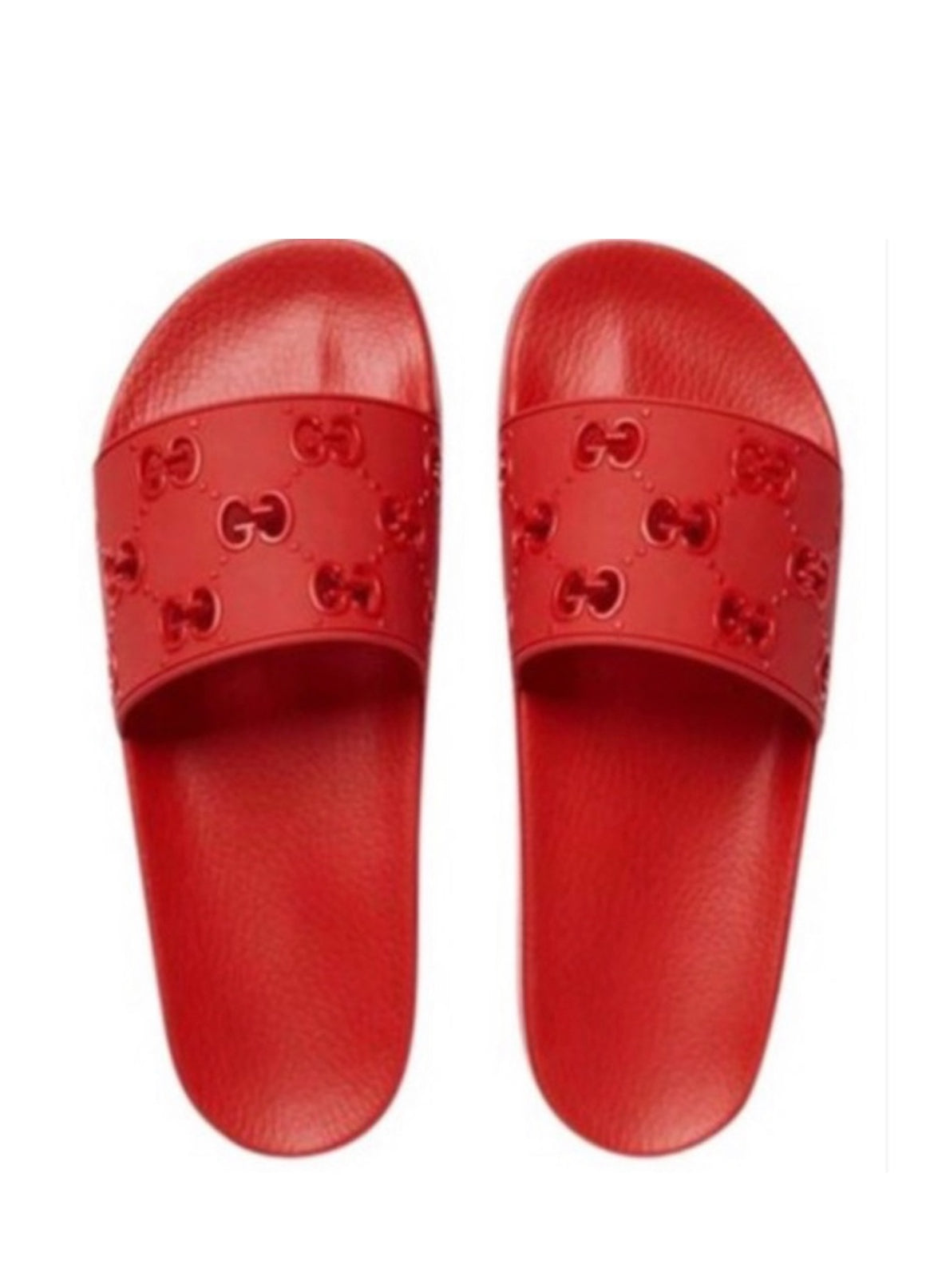 Gucci GG Rubber Slide Sandals