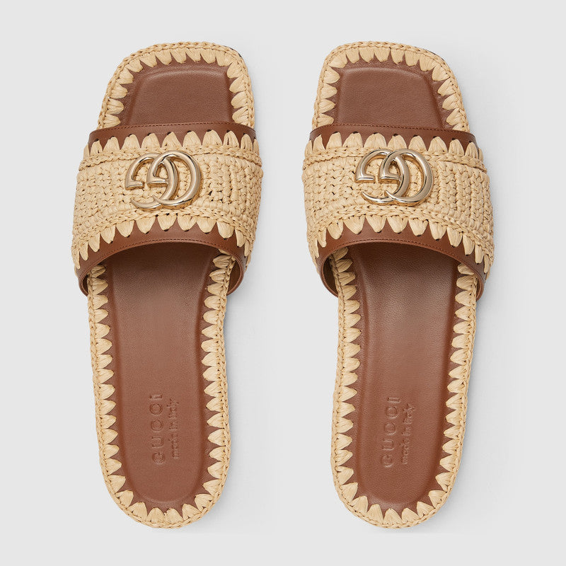 Gucci Double G slide Sandals