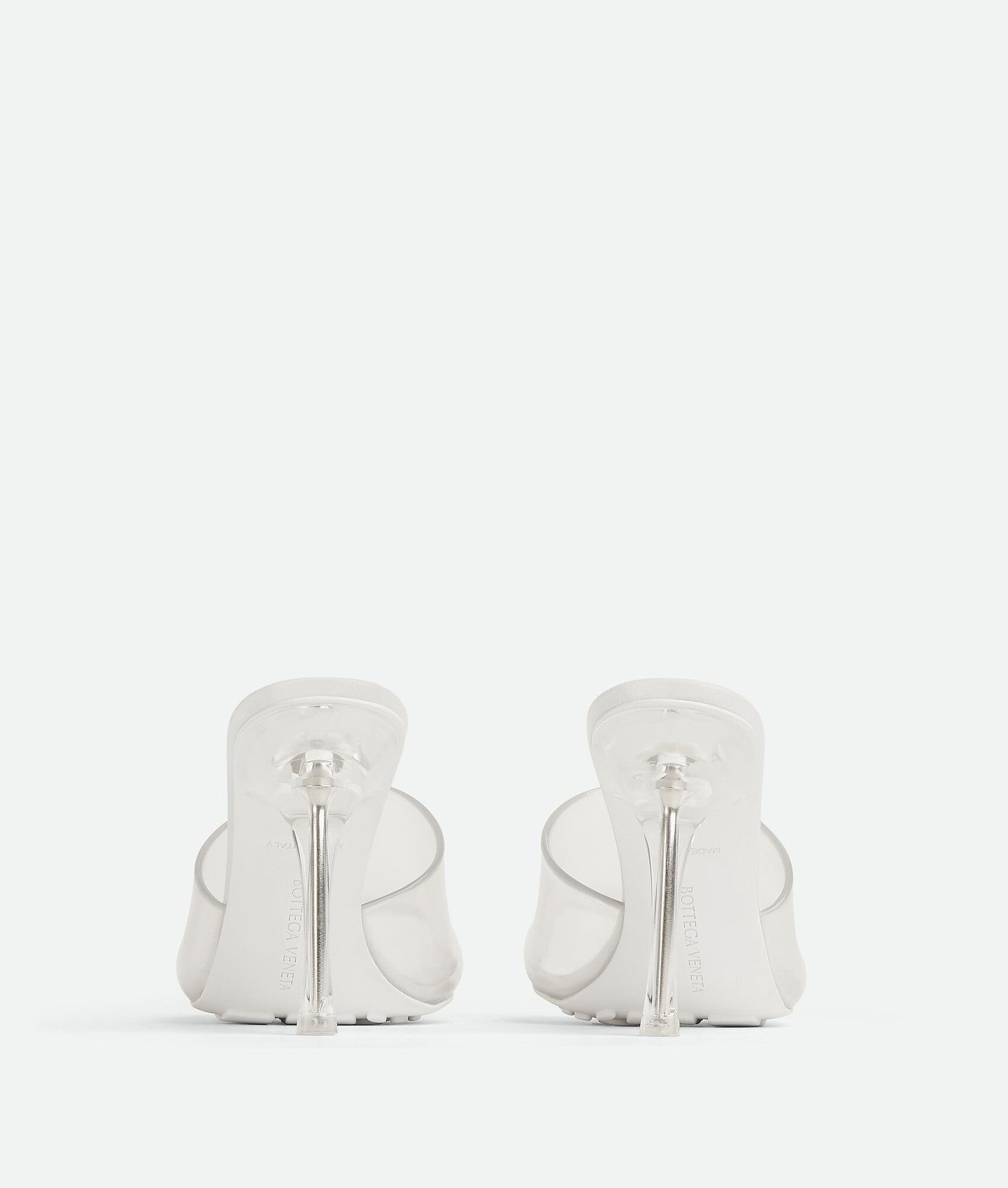 Bottega Veneta Clear Rubber Mules