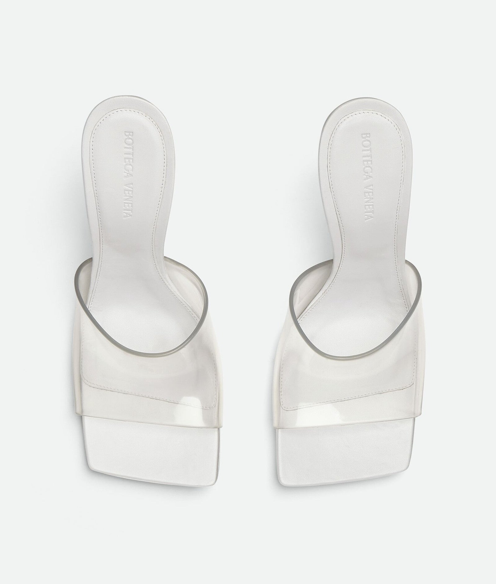 Bottega Veneta Clear Rubber Mules