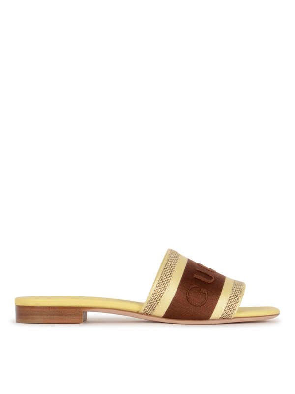 Gucci Web Jane Slide Sandals