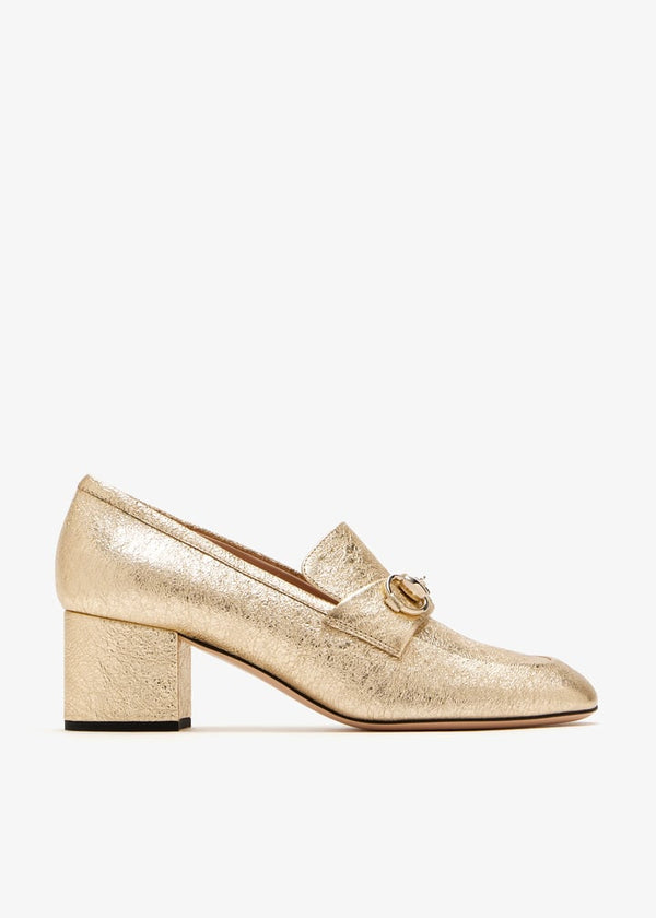 Gucci Horsebit Loafer Pumps