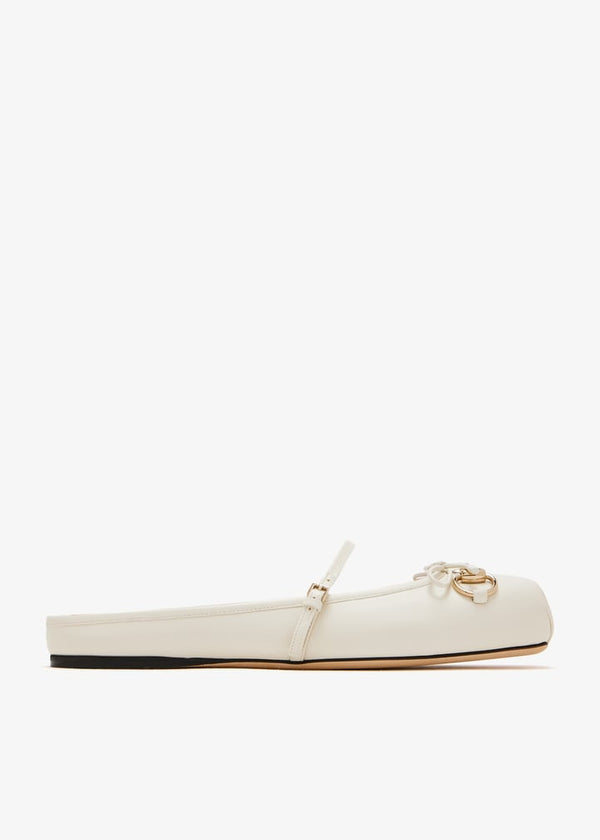 Gucci Horsebit Leather Mules