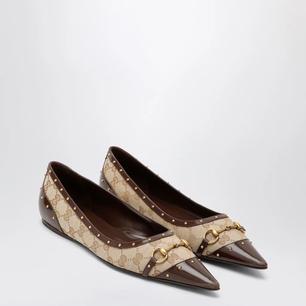 Gucci Savory Ballet Flat (120)