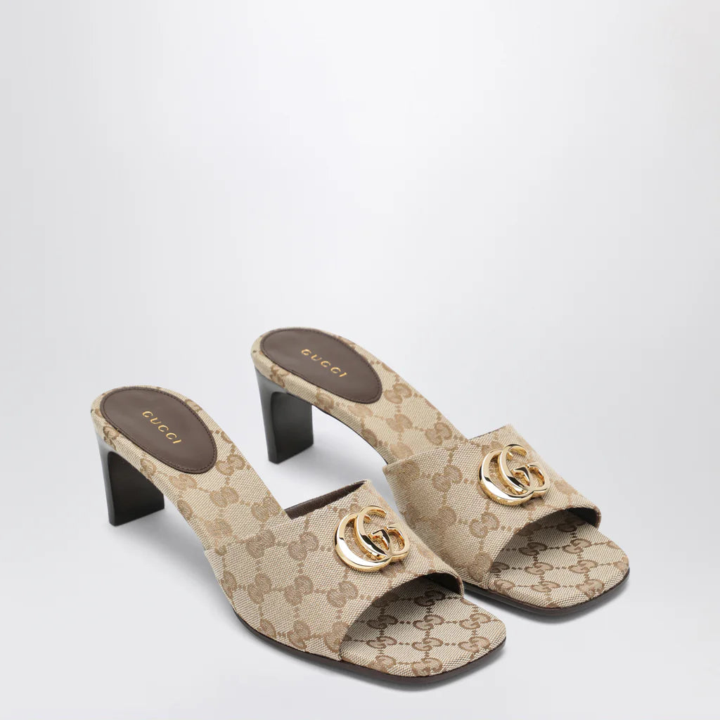Gucci Slide Sandal With GG (120)