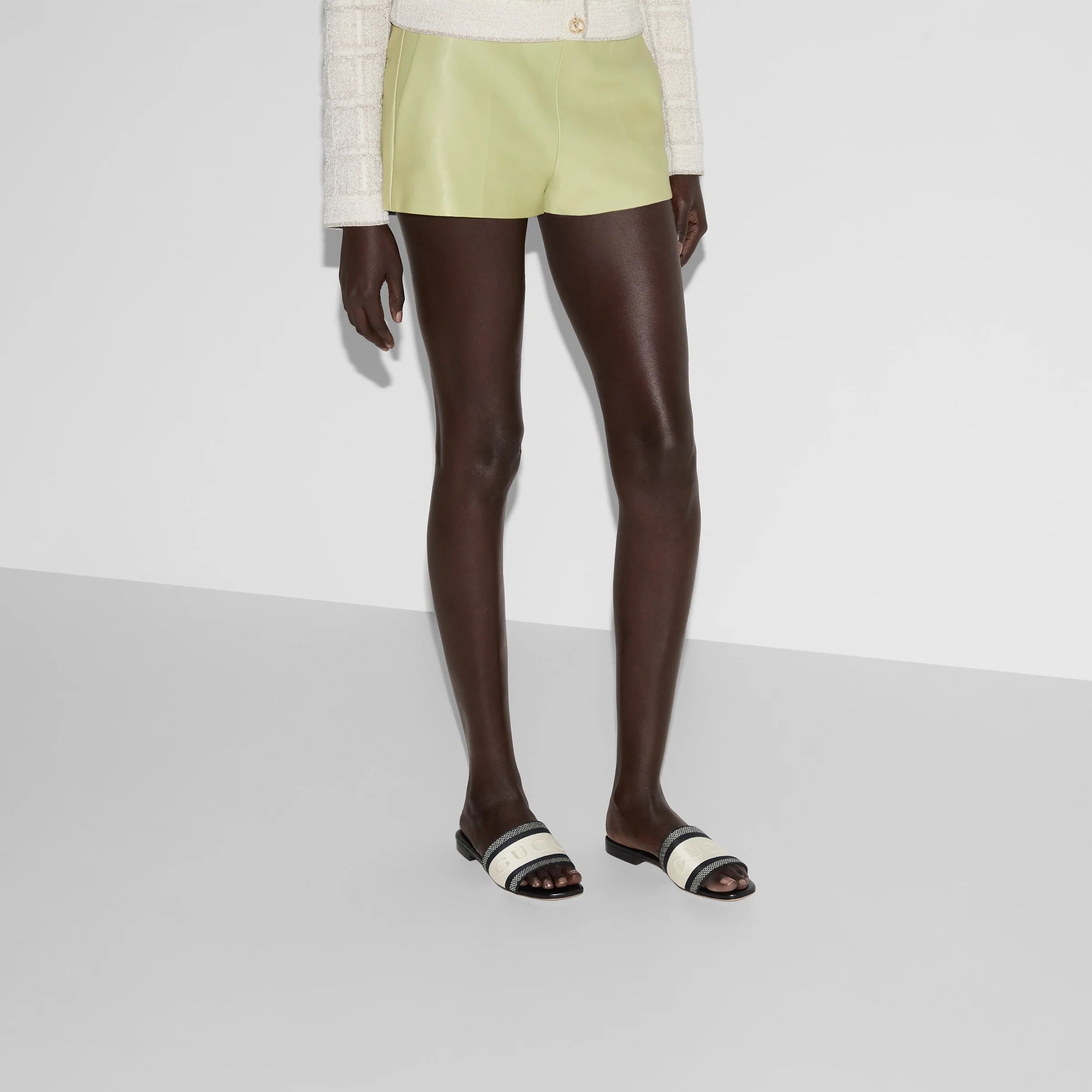 Gucci Web Jane Slide Sandals