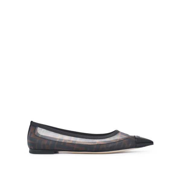 Fendi Colibri FF Ballet Flats