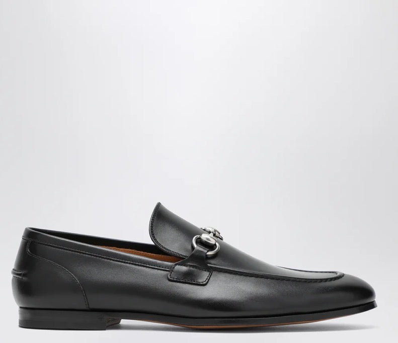 Gucci Jordaan Black Loafers (120)